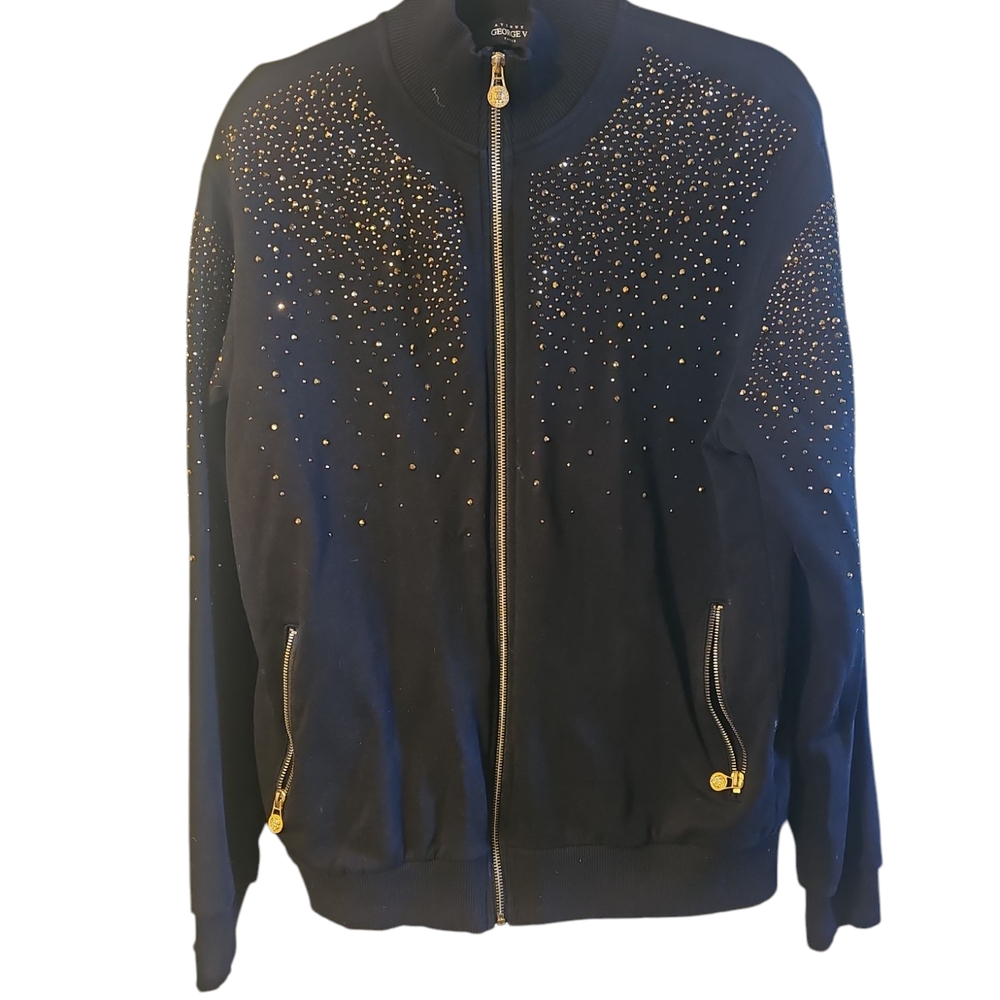 AVENUE GEORGE V PARIS Black Jacket, Men's, Size XL - NWOT